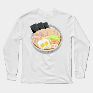 Delicious Anime Ramen Long Sleeve T-Shirt